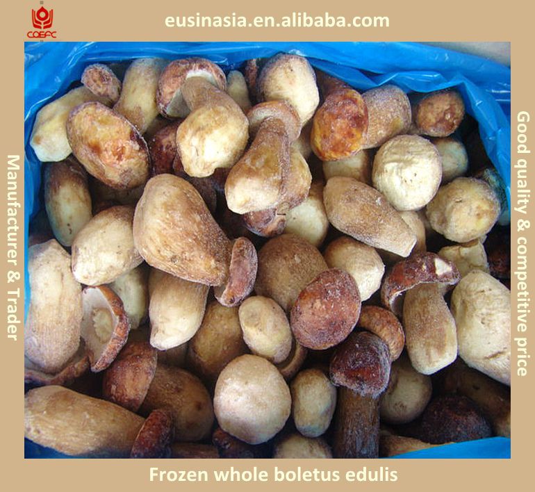Дикие замороженных Funghi белыми, польский гриб из провинции Юньнань