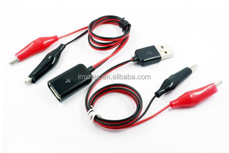 USB крокодиловый провод, зажимы типа «крокодил», «штекер»-USB, тестер, детектор, измеритель напряжения, амперметр, измеритель емкости, монитор и т. д.