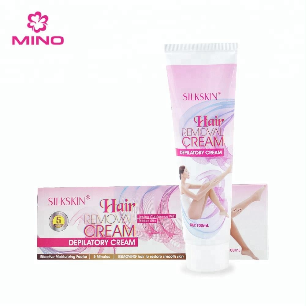 Permanent hair removal cream with free depilatory cream sample Sensitive Hair Remover Gel Cream