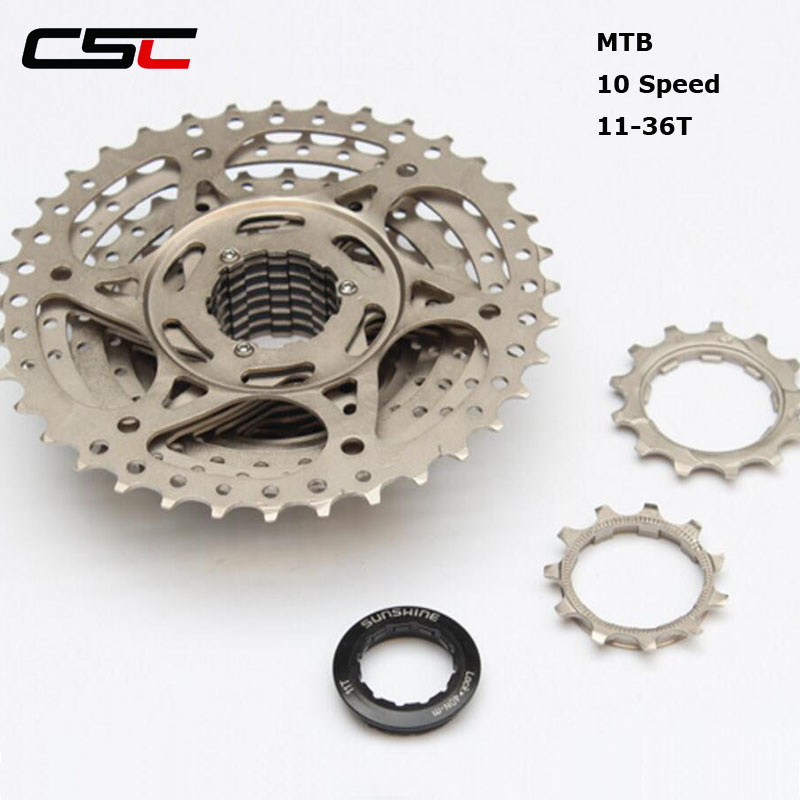 Серебряная кассета MTB 10 скоростей 11-36T для SH1MAN0 M610 XT M785 SLX M670 XTR M975 Sram NX GX Велосипедное свободное колесо