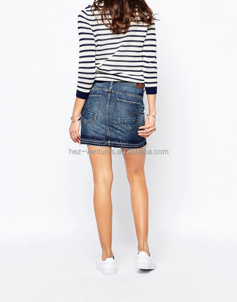 Denim Skirt With Distressing women sexy mini denim skirts lady's tight jeans skirt