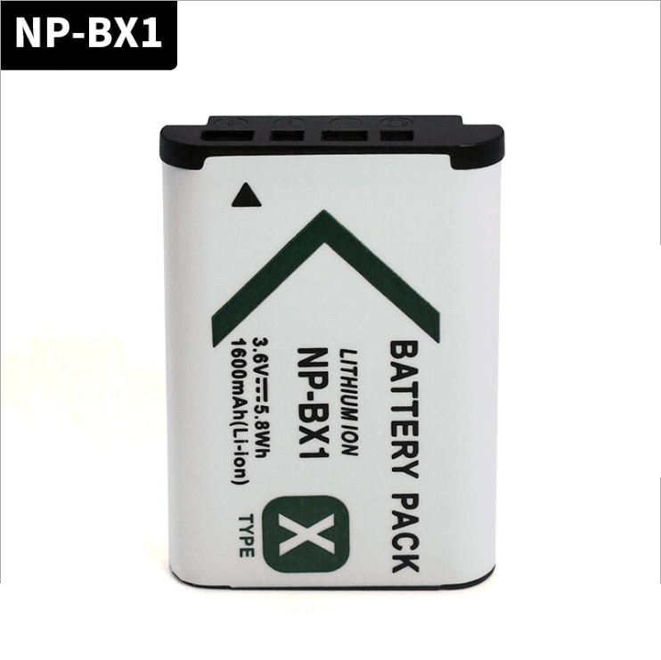 Цифровая камера использует батарею NP-BX1Battery батареей заднего хода для Sony