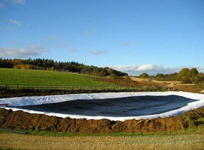 2,0 мм 2.5mmm пластиковый HDPE Geomembrane рыбий Пруд Лайнер