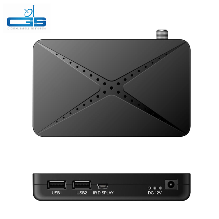 FTA full hd 1080p usb pvr Мини DVB S2 цифровой ТВ-приемник mini Декодер каналов кабельного телевидения компьютерной приставки к телевизору с 2 года гарантии