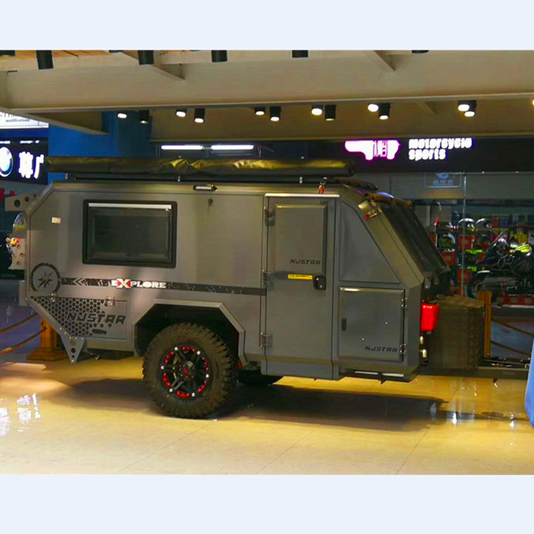 Высокое качество Роскошный украшенный 4x4 складной тент внедорожный кемпер прицеп