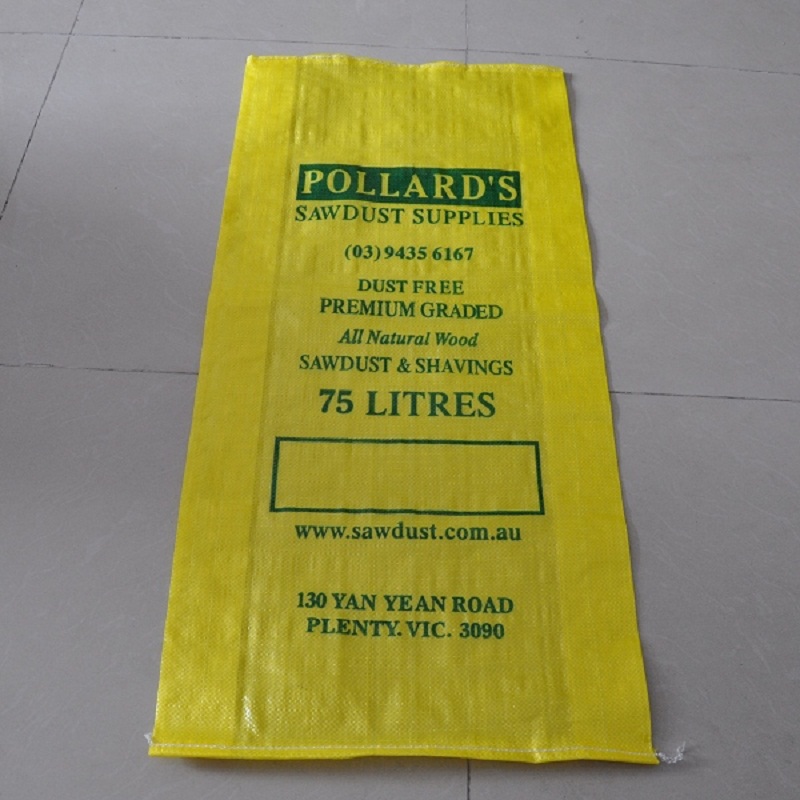 poly plastic pp woven white 25kg 50kg sand corn bean seed animal feed rice sack