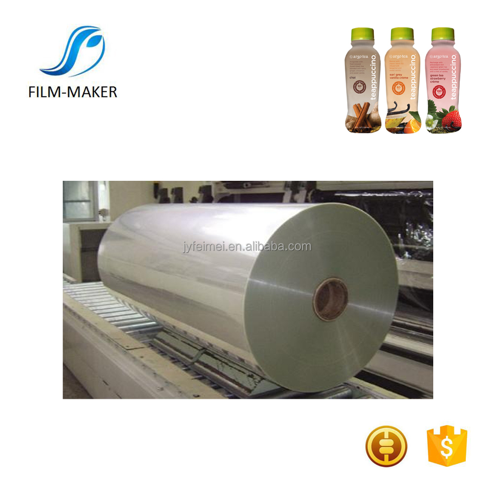 Transparent PET Shrink Film For Bottle Label