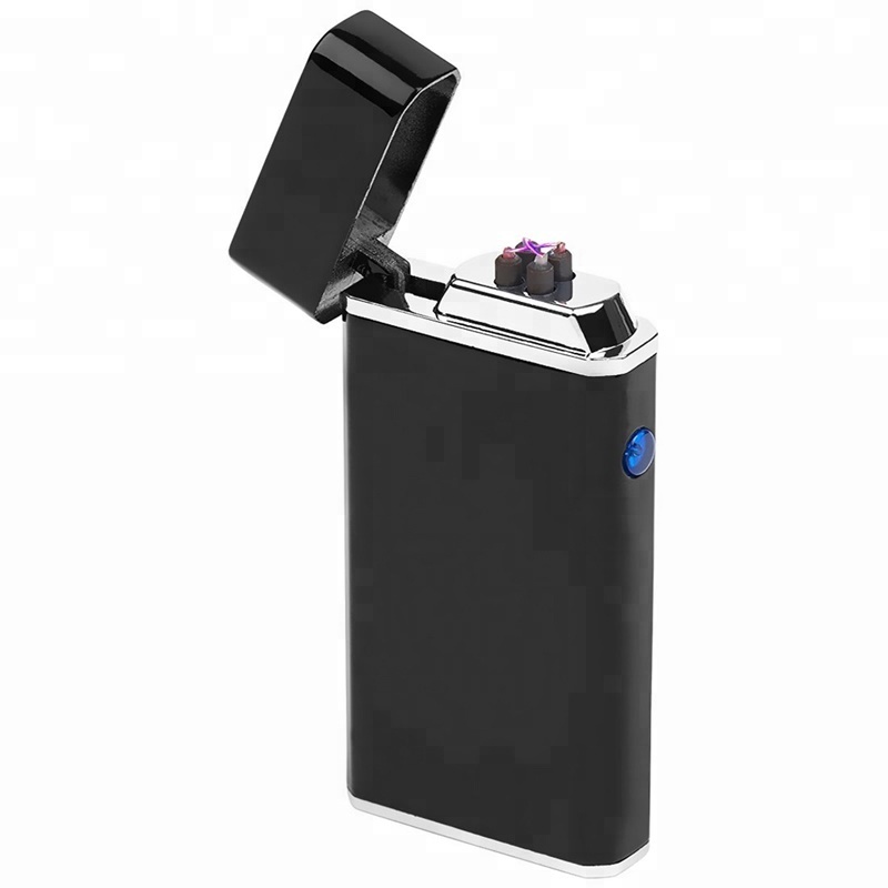 FR-610 оптовая продажа дешевые USB электронная двойная дуга Зажигалка USB Заряженная плазменная Зажигалка Бесплатная образец Бесплатная доставка