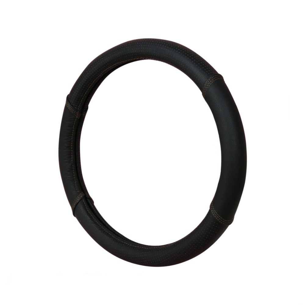 2018 Fashion Genuine Leather Steering Wheel Cover TPR