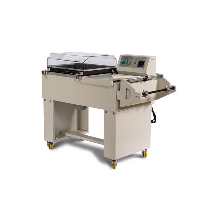 Factory hot sale cling film tray wrapping machine cigar chicken