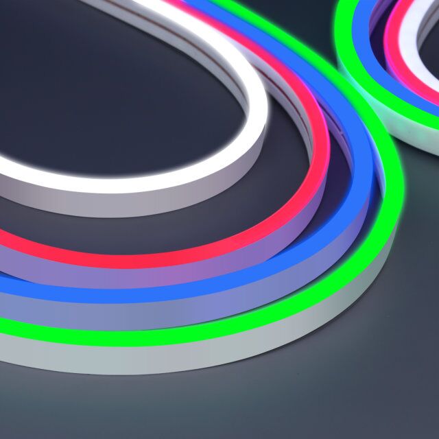12V 24V Rgb светодиодный цифровой гибкая неоновая лампа/Pixel с Ic адресуемых Dmx 512 Rgb Led неоновый светодиодный Дюралайт