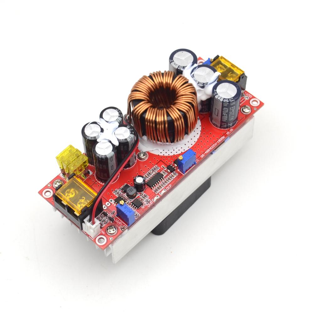 1500W 30A DC-DC высокого тока DC Постоянный ток, модуль источника питания с электрической модуль усилителя доска