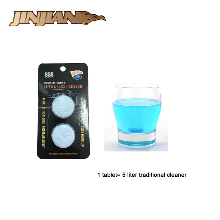 JJ Auto Care Parts Windshield Cleaner Tablet Windscreen Washer Tablet Auto Glass Cleaner