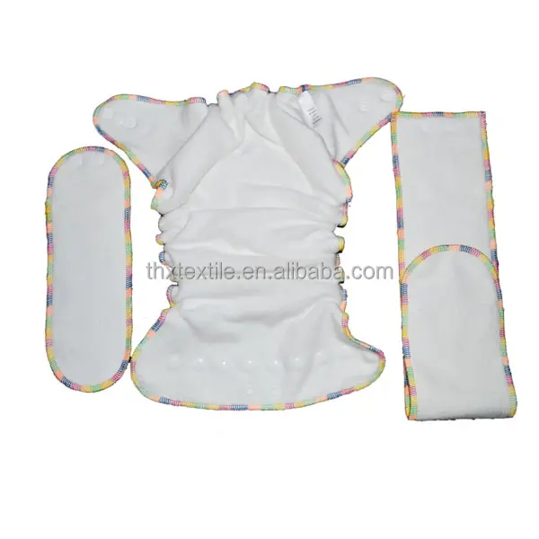 OEM Fitted Diaper Bamboo Cotton Fitted Diaper