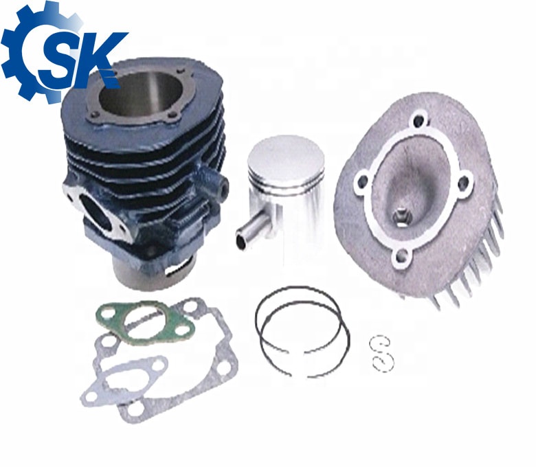 SK-CK088 комплект мотоциклетных цилиндров и комплект для 100cc 55 мм для Vespa V50 55 мм без Головка блока цилиндров и изолированной Уплотнительной Прокладкой