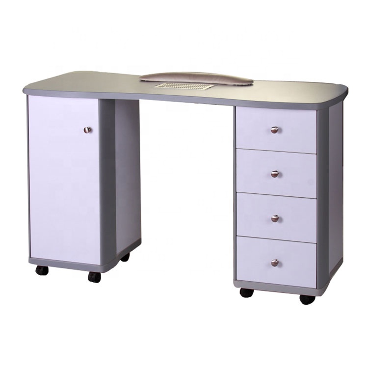 manicure glass tables&nail table without fans