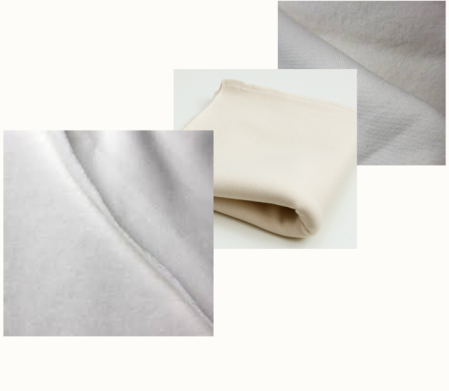 Small MOQ-GOTS certified hemp organic cotton fleece fabric