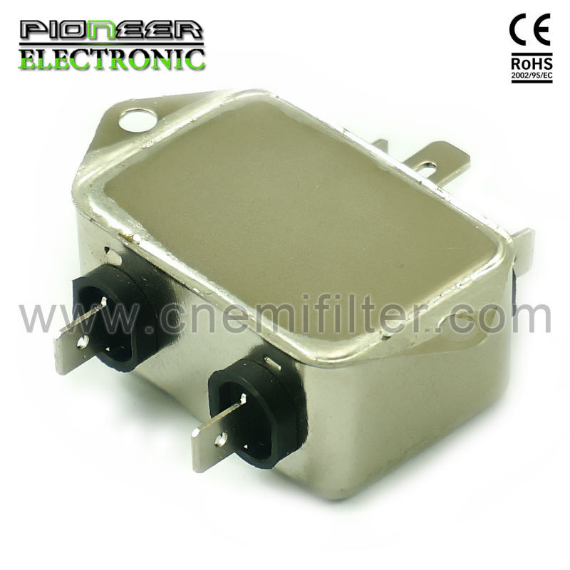 электронный 1-10A 120/250V PE2000-6-01 EMI фильтр общего режима