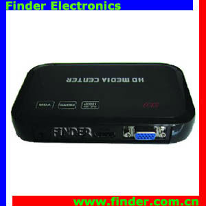 Поддержка PAL/NTSC 1080P USB медиаплеер с HDMI и VGA