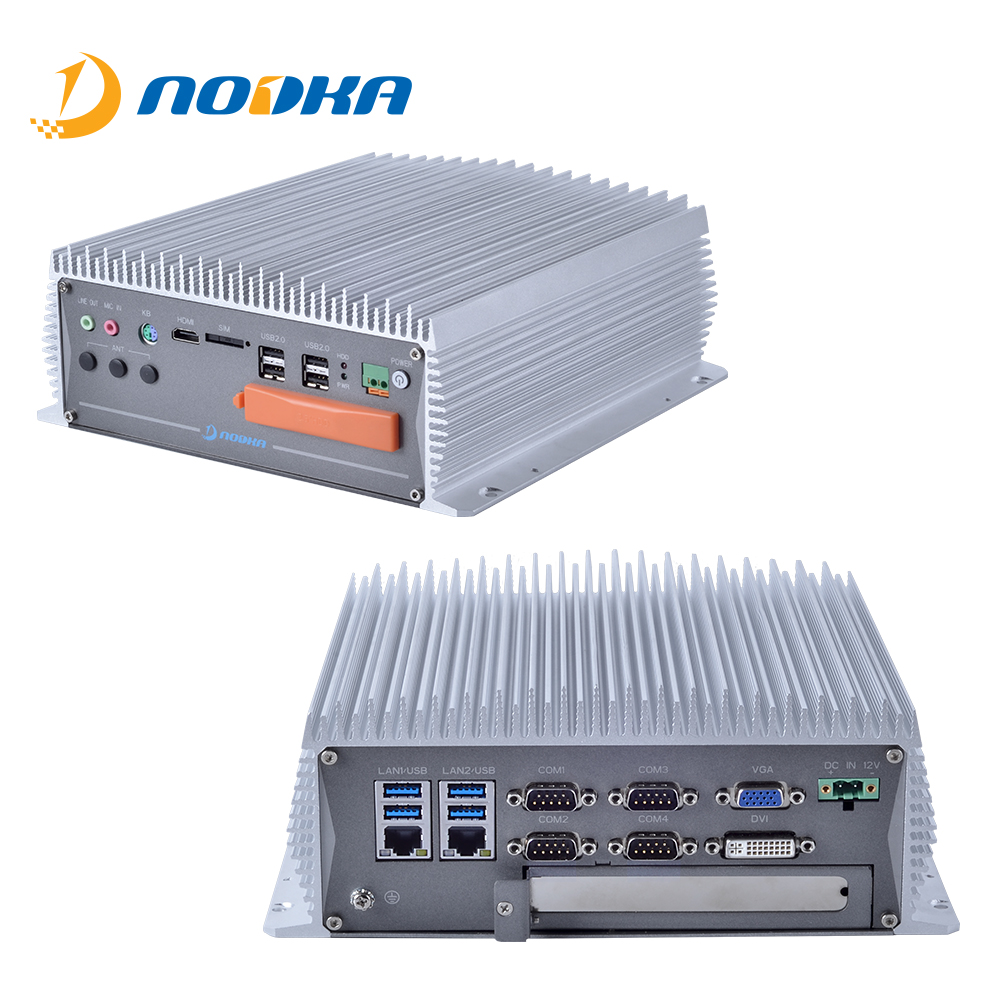Компактный безвентиляторный корпус I3 i5 i7 ПК 4 POE двойной Ethernet LAN SIM WiFi прочный мини ITX промышленный компьютер