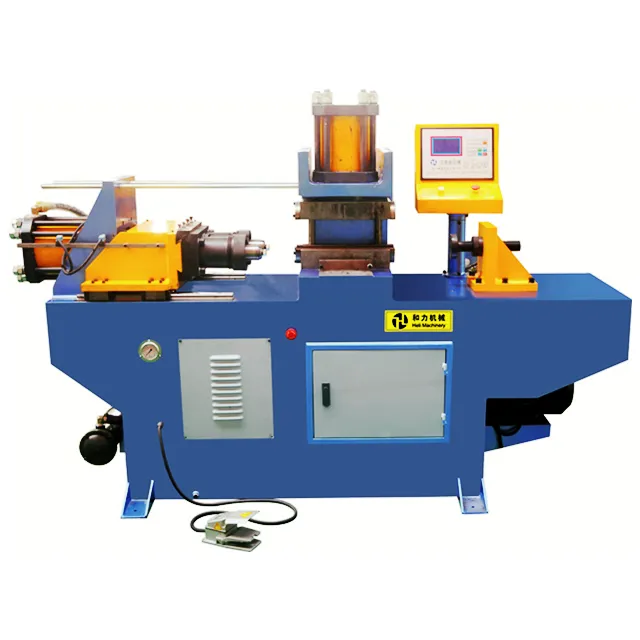 NC control hydraulic aluminum tube end forming machine