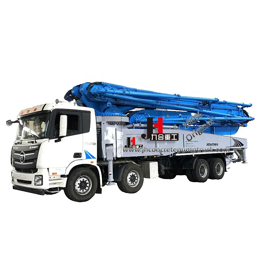 JH Machinery 28-63m Concrete Pump Truck/Truck Mounted Pumps for Sale