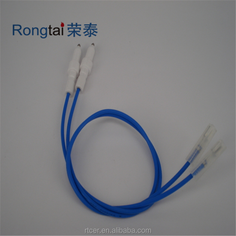 Ignition electrode /spark plugfor gas oven