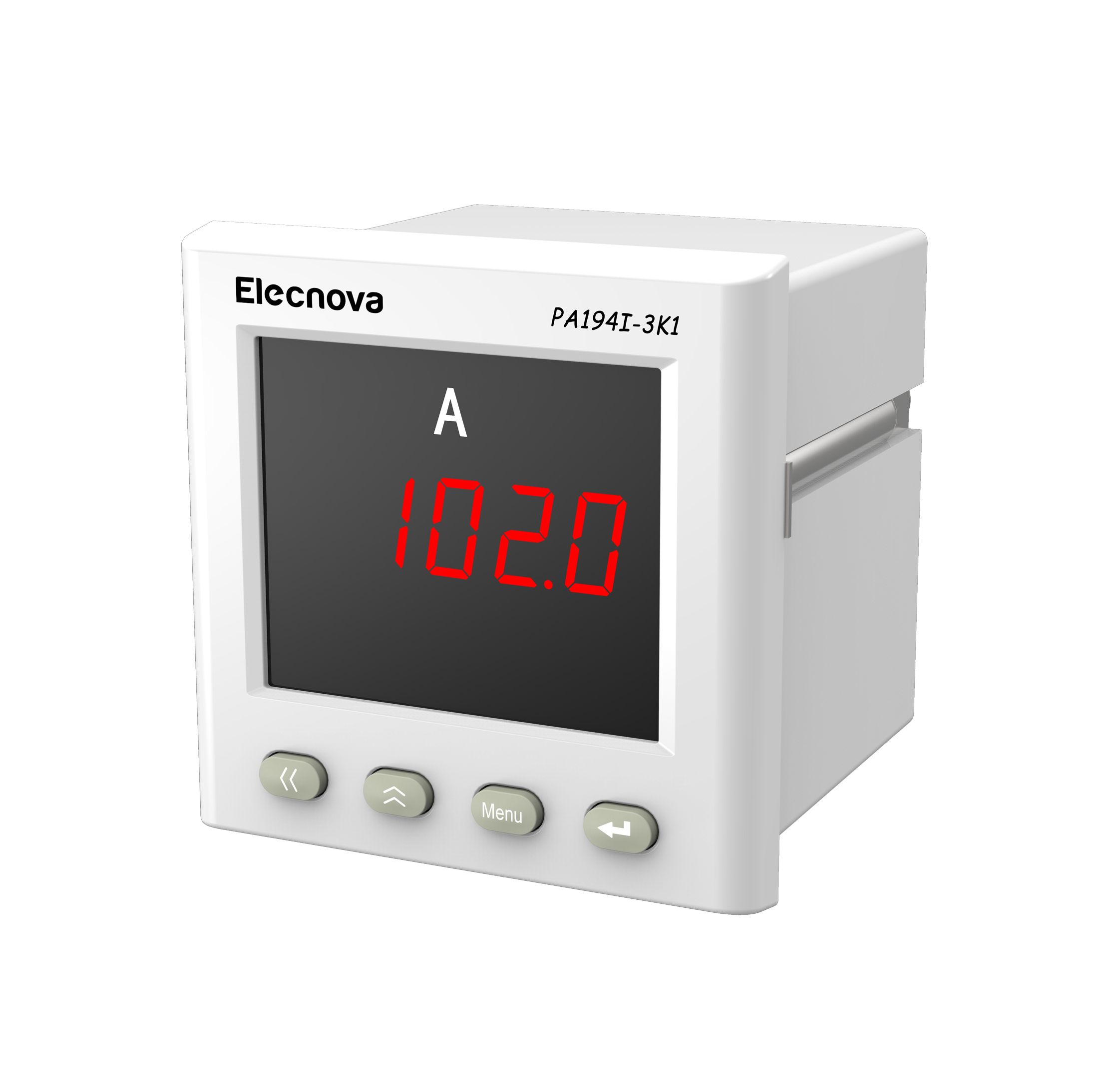 Elecnova PA194I-3K1 83*83mm LED panel 4-20ma analog output single phase digital AC amp meter