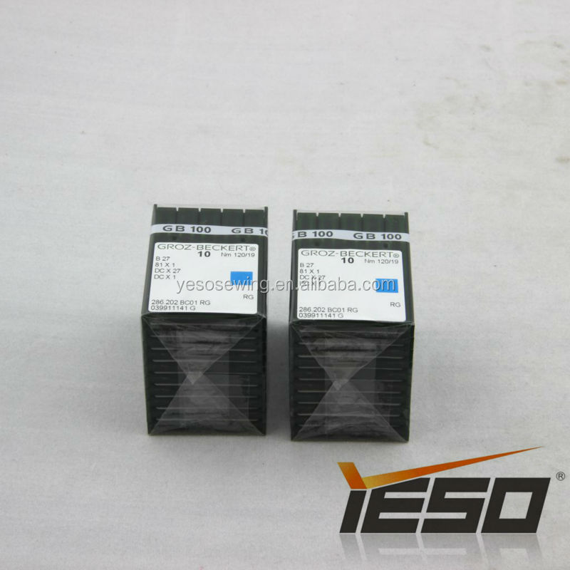 B27 81X1 DCX27 DCX1 Nm 120/19 Groz-Beckert Needle Made in Germany