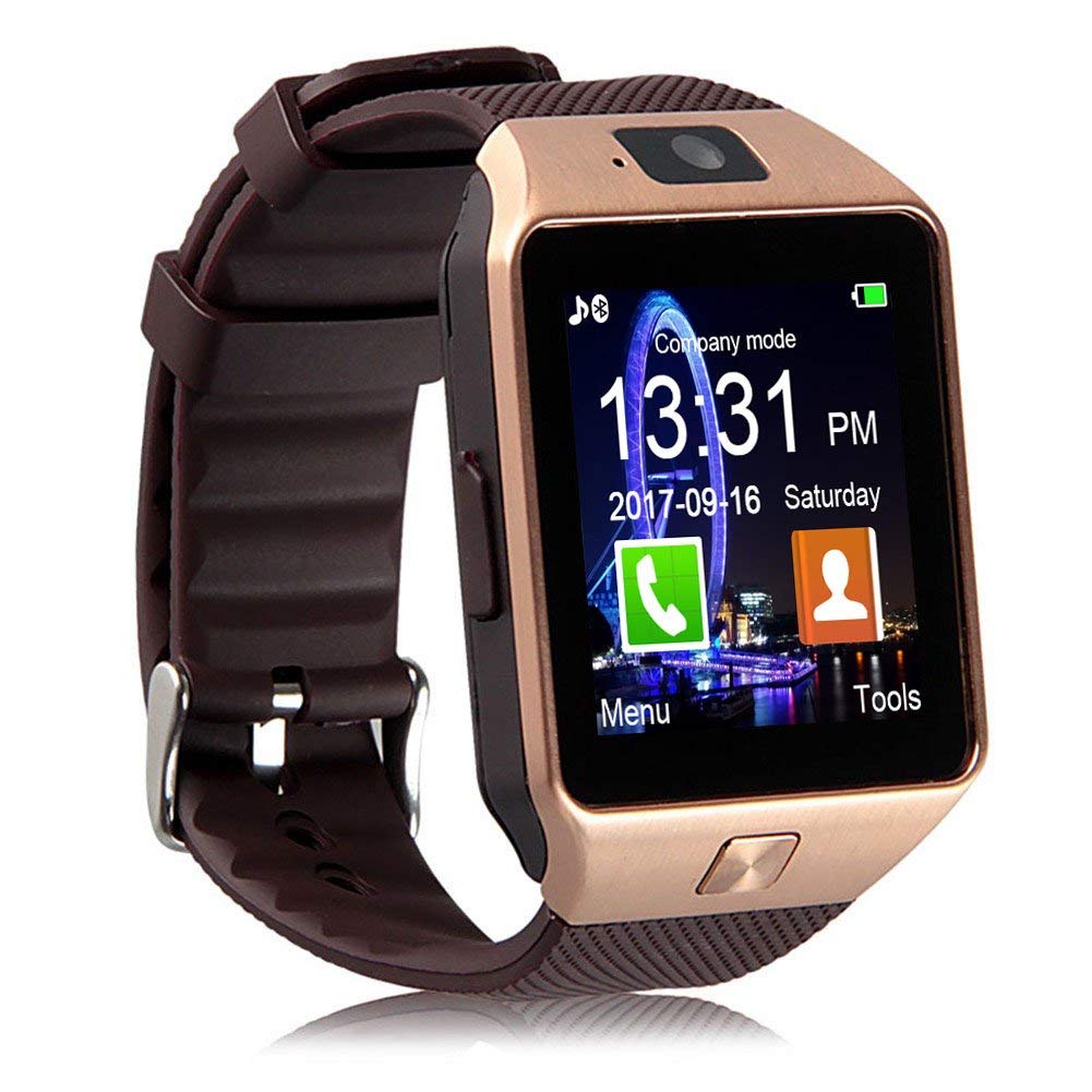 SmartWatch 2019 DZ09 Android Смарт-часы с камерой анти-потерянный поддержка SIM/TF карта