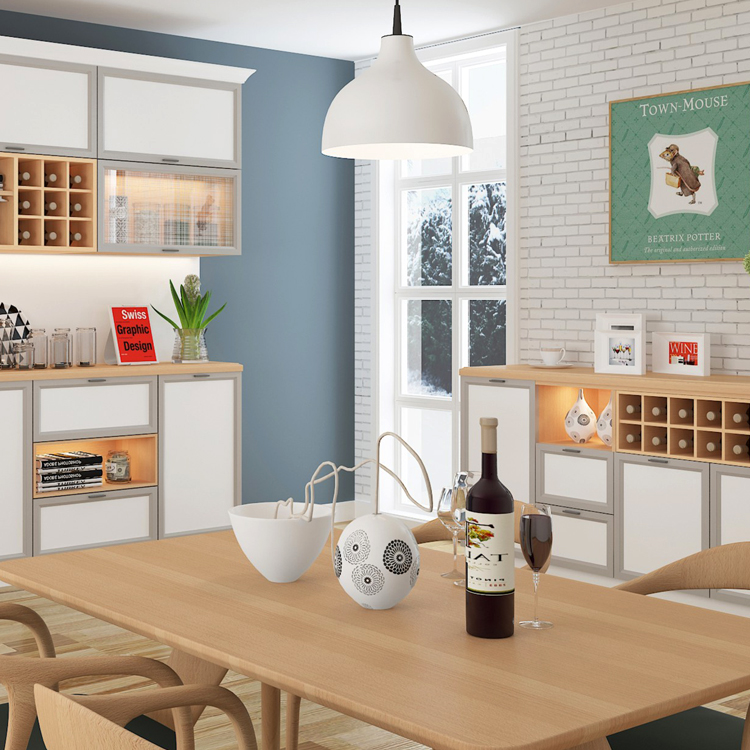 Hot Selling Living Room Wine Display Cabinet With Low Price