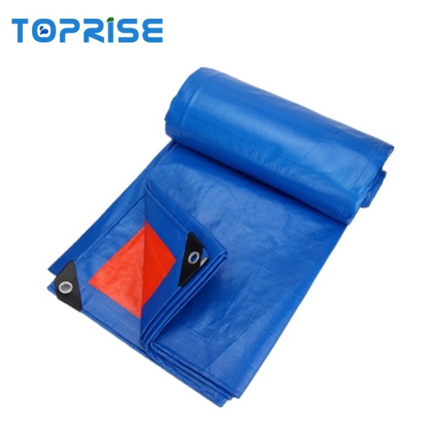 100%waterproof PE tarpaulin sheet with long lifespan and UV protection