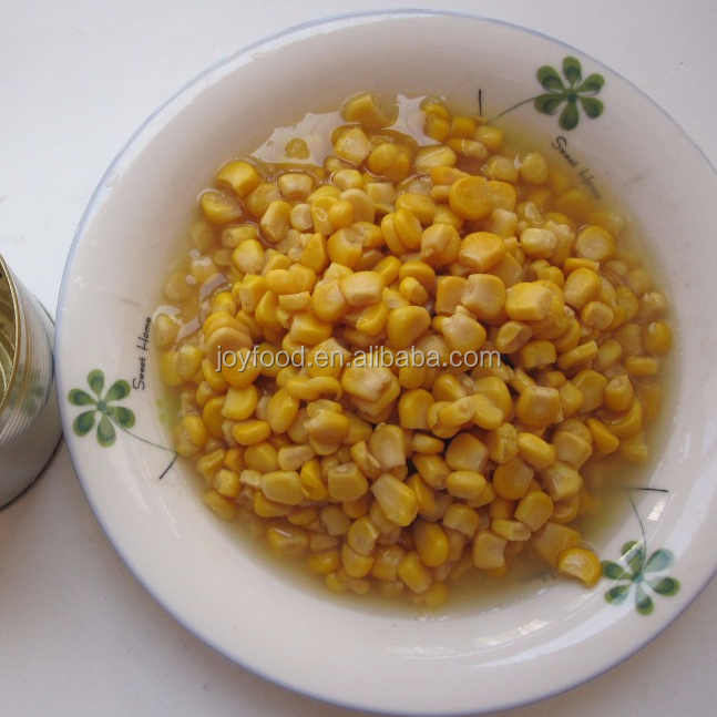 New crop whole kernel sweet corn