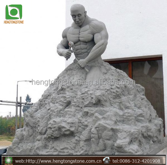 Самодельная скульптура из натурального камня