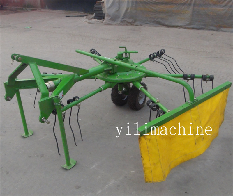 Трактор PTO приводом травы tedder и роторные грабли сена для продажи