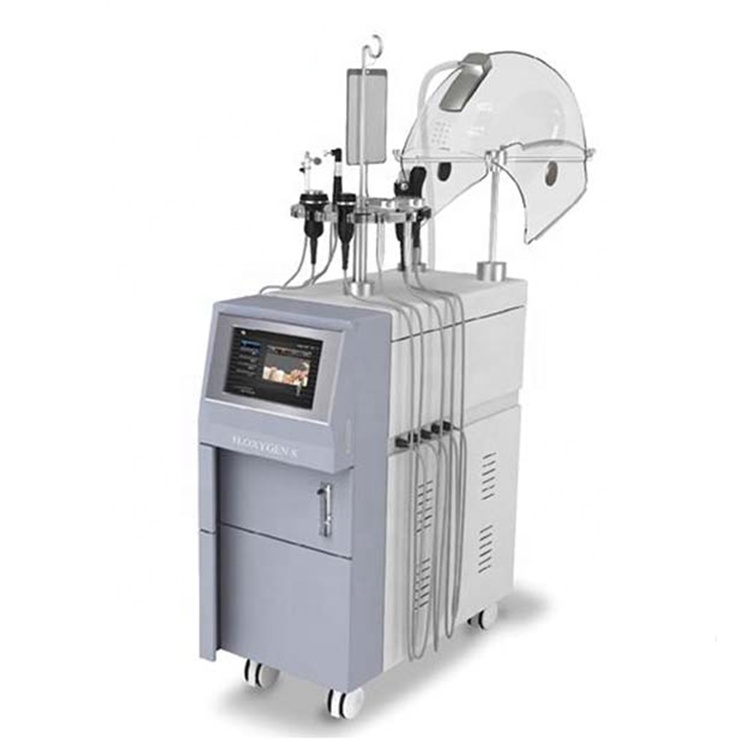 H2o2 oxygen jet & water oxygen Skin Rejuvenation / oxygen infusion machine for face care