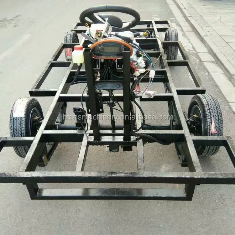 7.5kw electric motor driving chassis and frame