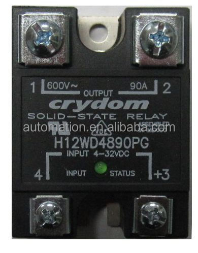 Crydom реле H12WD4890PG UL одобрено SSR твердотельное реле панельное крепление ssr