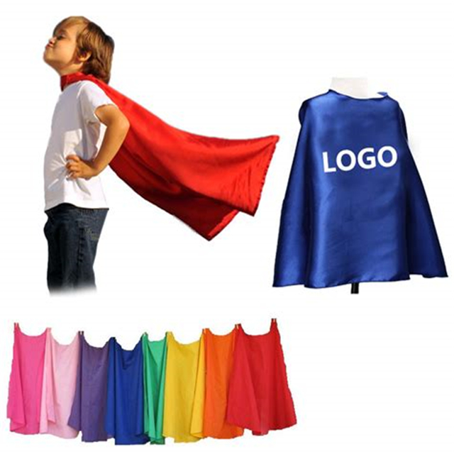 Colorful Party Satin Super Capes for Children