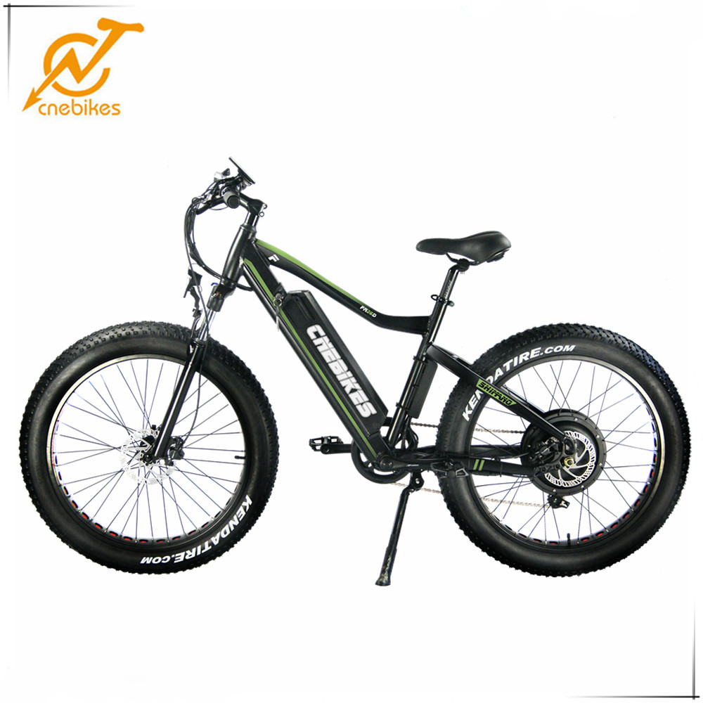 CNEBIKES новый дизайн 26 ''48v 1000w fat tire Электрический велосипед электрический велосипед