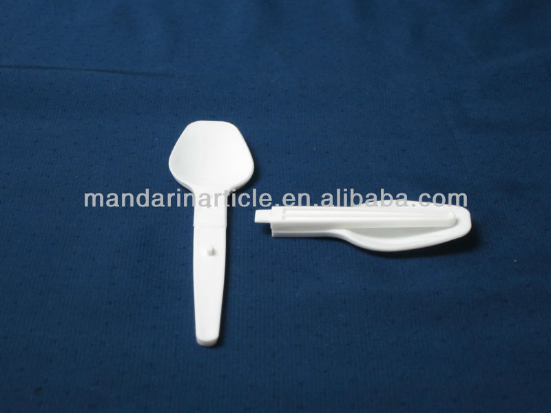 Plastic Foldable Spoon Extended: 95mm