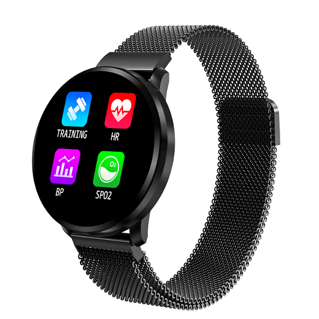 Оптовая продажа сталь Золото Smartwatch CF68 мониторинг сна Android Смарт часы