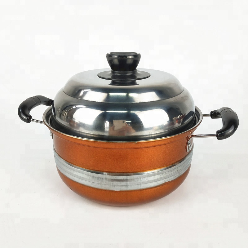 Оптовая продажа низкая цена hot pot Рекламные кастрюли набор нержавеющая сталь пособия по кулинарии кастрюли с крышкой