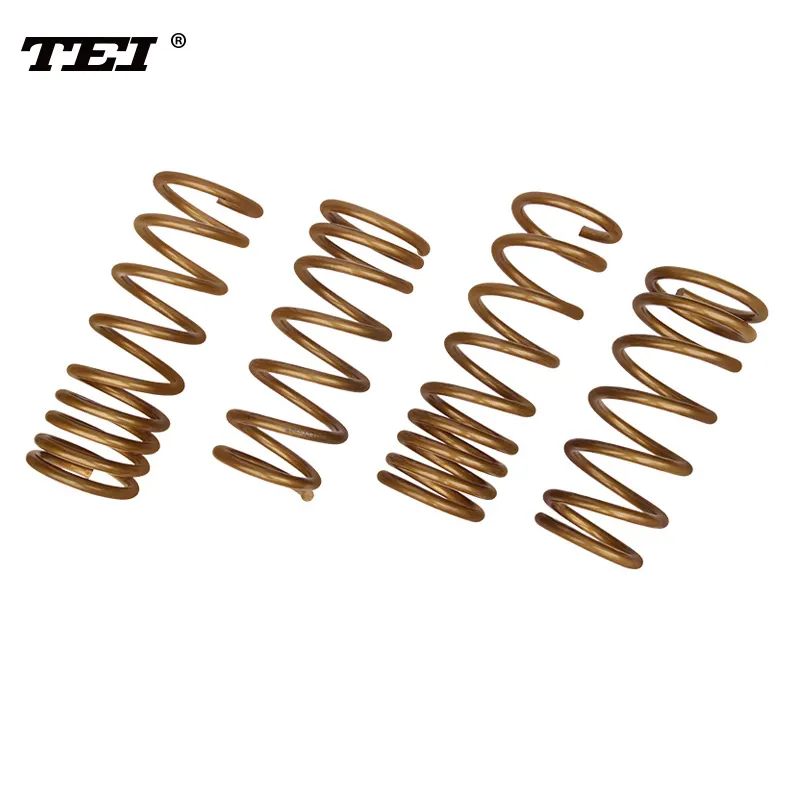 TEI 3-4cm Lower SICR6 Steel Progressive Design coil spring for toyota vios By Cold Coiling Craft With 2 Years Warranty