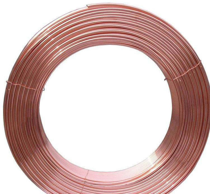 Copper pipe in roll for air condition and refrigerator pipe for clamp