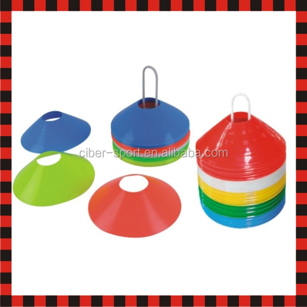 High quality short agility dome round disc juggling plastic cone
