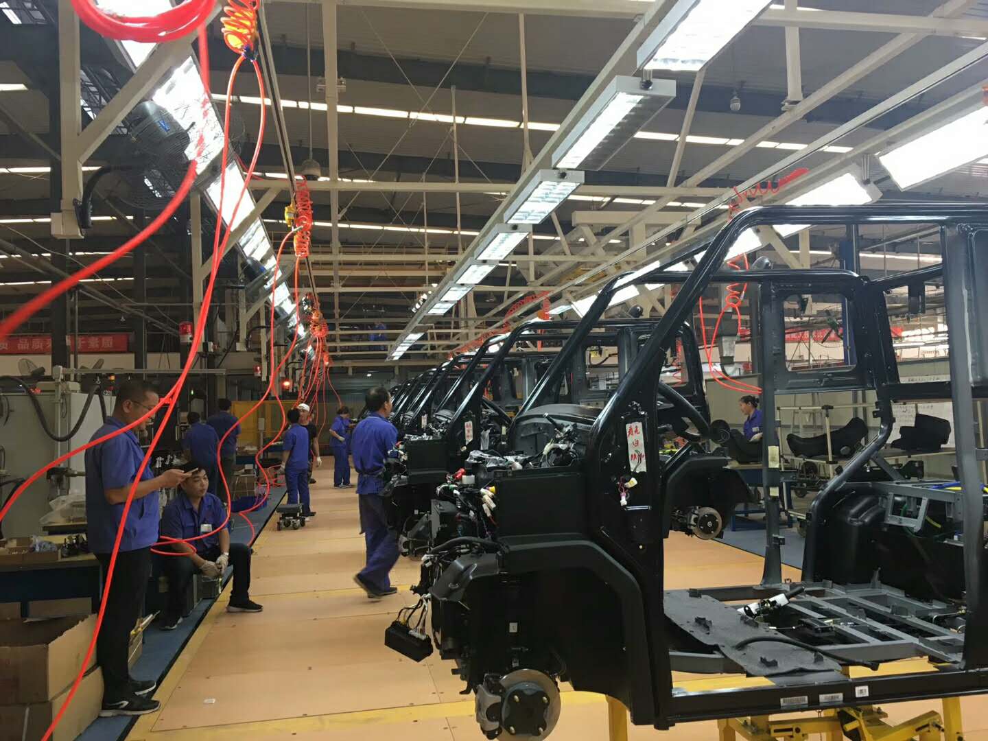 New Energy Automobile Assembly Line