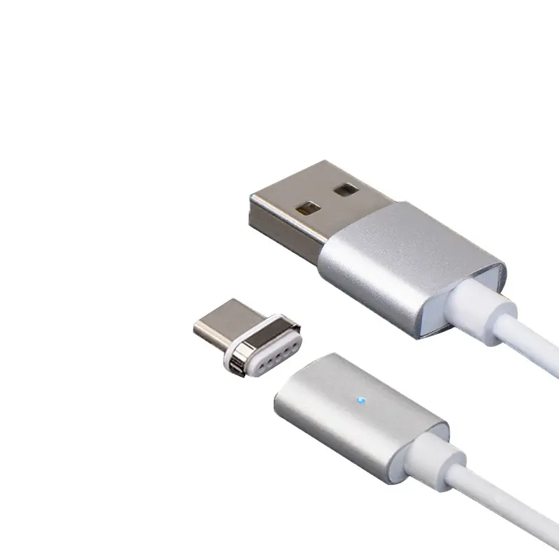 Горячие Продажи Металла Магнитный зарядный кабель Micro USB для Samsung кабель USB