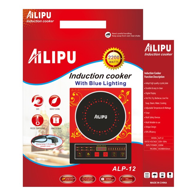 Высококачественная индукционная плита Ailipu ALP-12, продажа в Турции