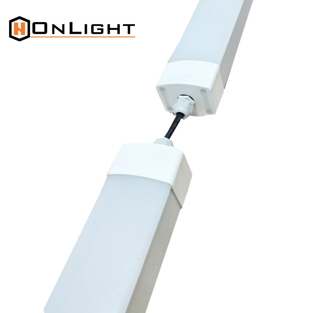 LED Баттен свет пластик 20 Вт IK10 IP65 Waterpoof трубки гараж светильник промышленных потолочный светодиодный Баттен с сенсор